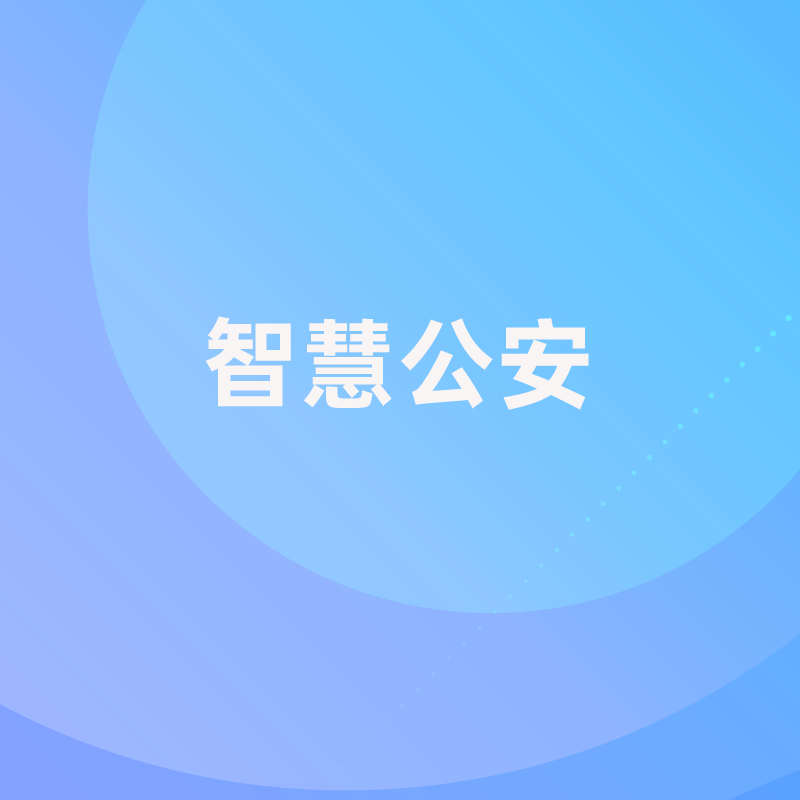 智慧公安解决方案